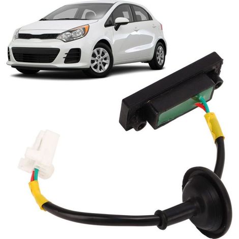 Bouton de Déverrouillage du Coffre de Hayon ABS Anti-rayures 81260-1W220 de Remplacement pour Kia Picanto TB 2011-2017, pour Kia Rio Mk3 2011-2017 (1/5)