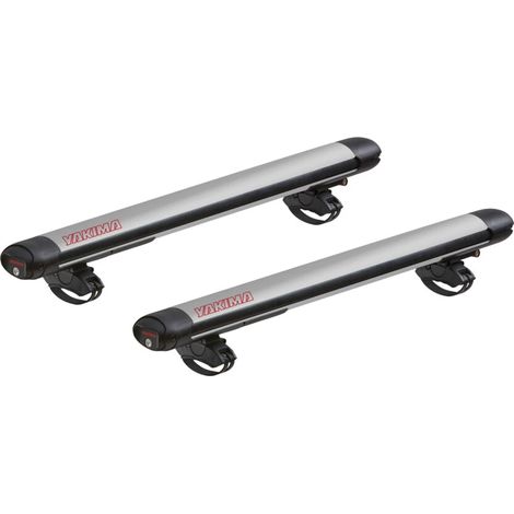 FatCat 6 Evo silver, portasci per barre da tetto (1/4)