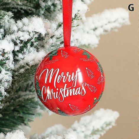 Pendentif de Noël rétro en fer, style antique, Père Noël et avion, décoration à suspendre au sapin, ornements, décoration de fête G3 (1/5)