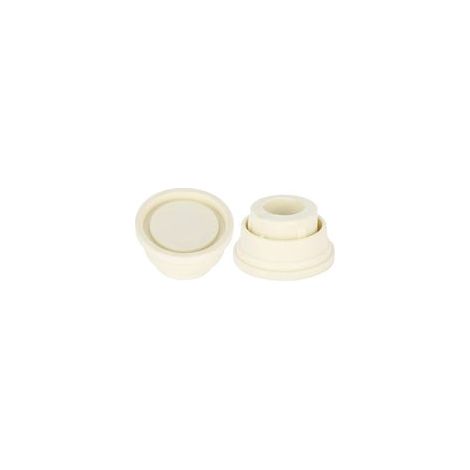 Ersandy – Lote de 2 pare-chocs en caoutchouc pour échelle de piscine – Resistencia acumulada – Dimensiones 6 x 3,9 x 3,3 cm – Protección contra los choques