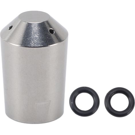 Boquilla para cafetera Rancilio, tres orificios, brazo de repuesto para vaporizador de leche. (1/4)