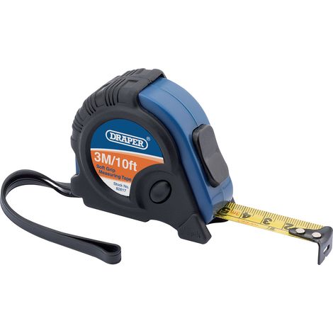 Draper 82817 3-Meter (3.05 M) Measuring Tape in Black/Blue (1/5)