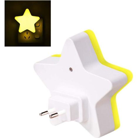 2pcs LED veilleuse à capteur en blanc avec fonction automatique avec détecteur de mouvement I lumière de sécurité I lampe de prise I lampe murale I l (1/4)