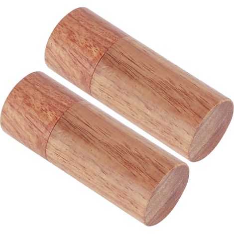Flacons de stockage d'huiles essentielles en bois, flacons tubulaires en bois pour huiles essentielles, flacons portables pour huiles essentielles, diamètre extérieur de 2,5 mm, vendus par lots de 10. (1/5)
