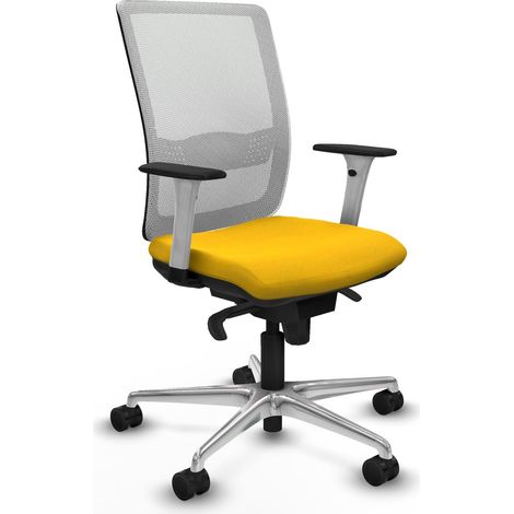 Chaise de bureau piqueras y crespo Haches blanc support lombaire (1/2)
