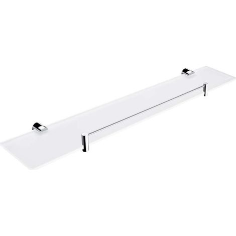 Nimco Bormo - Duschablage, Länge 60 cm, Milchglas / chrom BR 11091BX-60-26