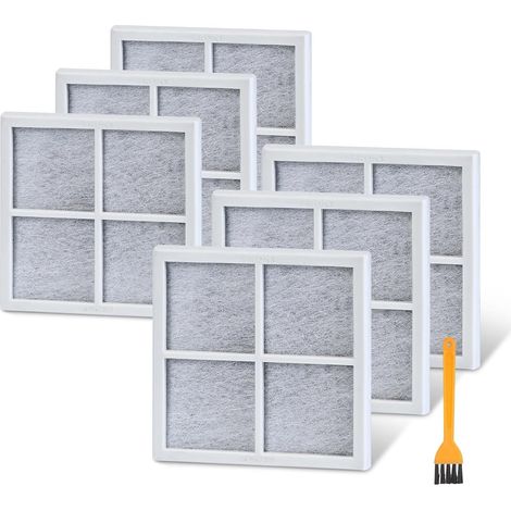 Lot de 6 filtres à air pour réfrigérateur LT120F Durée de vie : 6 mois. Compatibles avec les modèles LG LT120F et Kenmore Elite 46-9918, 469918 et 9918. Remplacent les références ADQ73214402, ADQ7321 (1/5)
