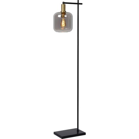 Lampadaire - 1xE27 - Fumé (1/5)