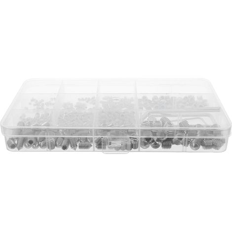 Kit assorti de 400 vis à tête fraisée en acier inoxydable M3 (1/5)