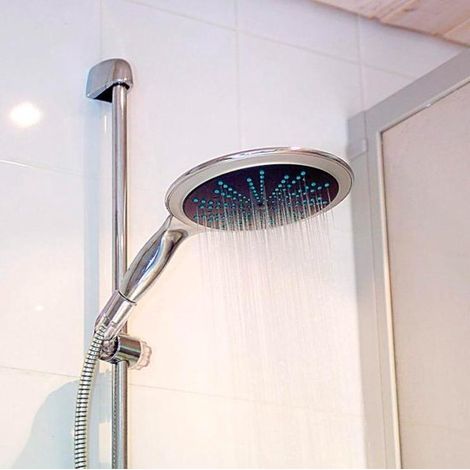Grande pomme de douche - 18 cm - Pomme de douche extra large - Accessoire salle de bain (1/4)