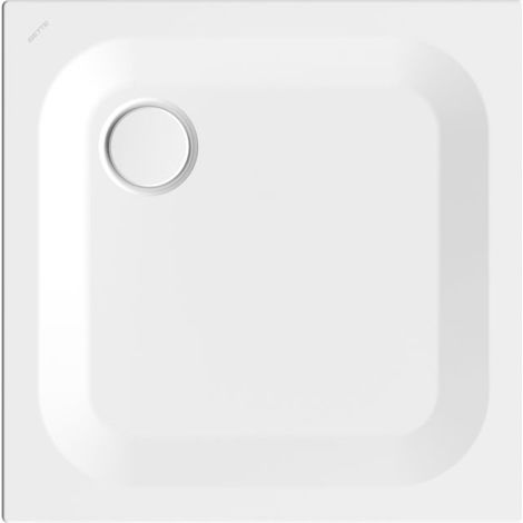 Plato de ducha rectangular BetteUltra con soporte mínimo de