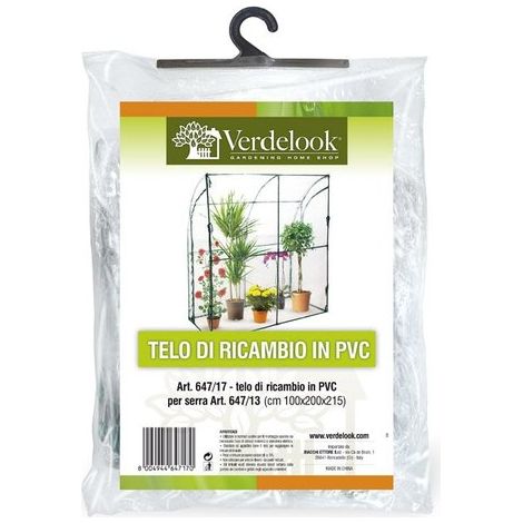 Telo di Ricambio per Serra da Parete mod. 647/13 Verdelook (1/2)