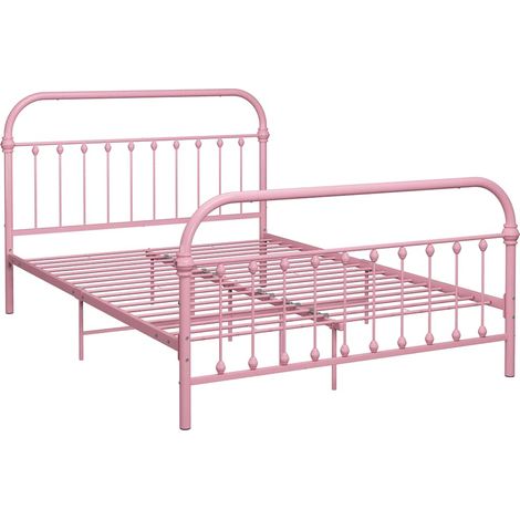 Maison Exclusive - Giroletto Rosa in Metallo 140x200 cm (1/5)