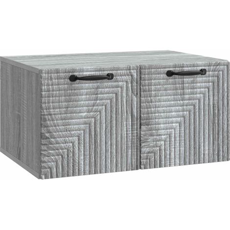 Mueble para TV de pared Gris 59,5 x 41 x 30 cm