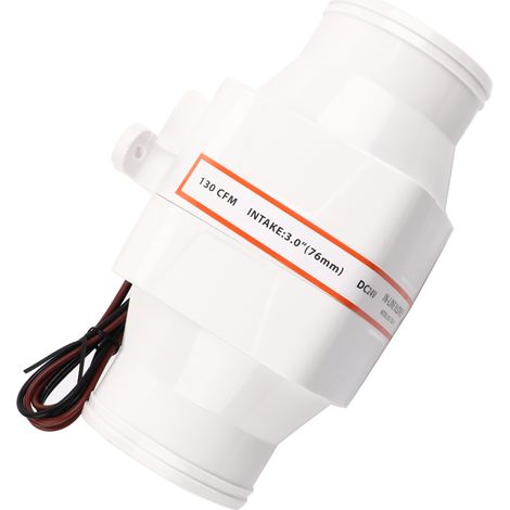 Ventilateur de cale marine 24V silencieux et puissant pour bateau, yacht et camping-car (3 pouces) (1/5)
