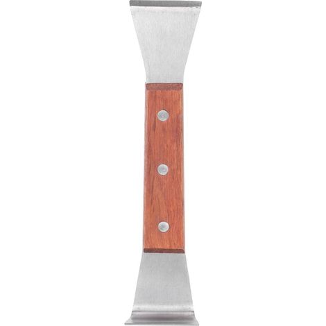 Grattoir ruche – acier inoxydable – poussoir cadre – trou suspension – outil spécial (1/5)
