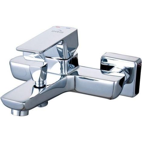 Invena Nyks batteria murale design cubico