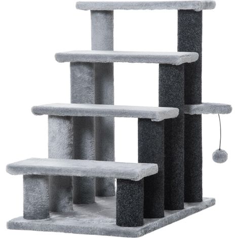 Escalier pour chat de 64 cm de hauteur, adapté aux animaux de compagnie, de haute qualité et durable (1/5)