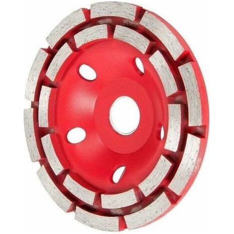 Disque Diamant Abrasif de 125 mm pour Poncer le Béton, la Pierre, la Brique, le Marbre et le Granit - Idéal pour Outils Rotatifs Dremel - Quantité : 1.-INHHUB (1/4)