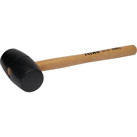 Maillet en caoutchouc Irimo 529261 noir 65 mm 440 g (1/2)