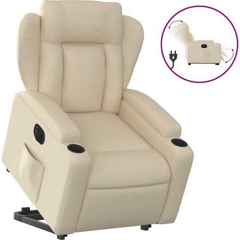 Maison Exclusive - Sillón eléctrico reclinable elevable de tela c (1/5)