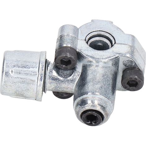 4 Pièces Robinet d'Arrêt 3 en 1 en Alliage de Zinc, Valve de Percage pour Tuyaux 1/4, 5/16, 3/8 Pouce (1/5)