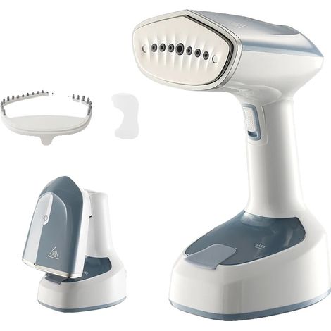 Handdampfer, Kompaktes Design, Einstellbare Dampflevel, Blau, EU-a (1/2)