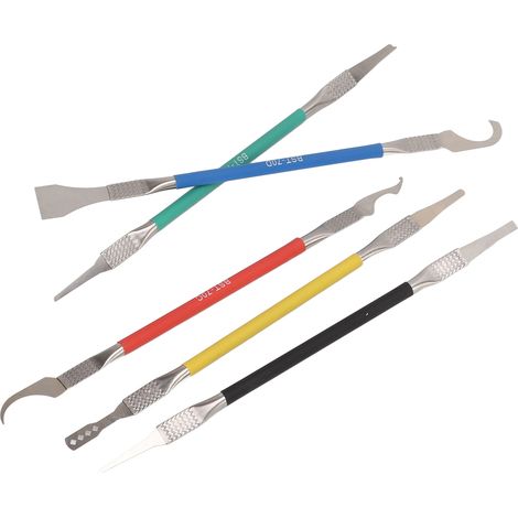 Kit de Réparation BST-70, Outil 5 en 1 pour Électronique et PCB, Couteau Double Extrémités pour Carte Mère et Composants