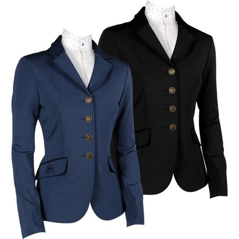 46, Blu: Giacca da donna per concorso in softshell per tutte le stagioni modello Lauren