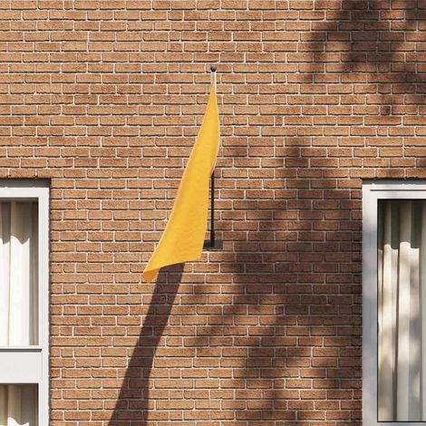 Fahnen Pole Holde Schwarz 13 x 6 x 0,2 cm Stahl