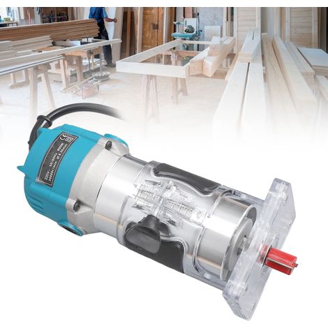 Outil de fraisage de menuiserie filaire compact à main, pour le travail du bois, prise AU 220V (1/5)