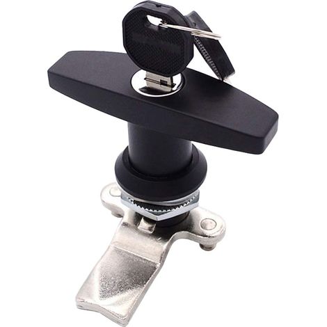 Serrure À Poignée De Type T Étanche Pour Armoire Électrique Verrouillage À Came Pour Boîte À Outils Remorques Camping Cars Armoires De Commande 3 07 X (1/4)