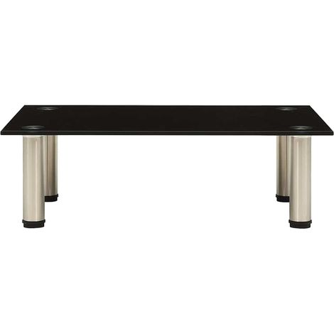 Maison Exclusive - TV-Tisch 60x35x17 cm Schwarz Hartglas