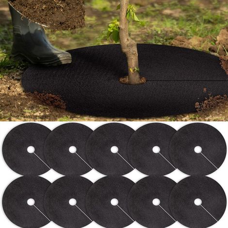 Protectores de tierra para macetas para plantas de interior para protegerlas de los animales también - protegen las plantas de jardín. 10 cubiertas protectoras (diámetro exterior) (1/5)