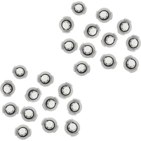 Lot de 24 filtres pour réservoir d'eau compatibles avec les aspirateurs robots Xiaomi S50 et S51 Roborock. Accessoires inclus. (1/5)