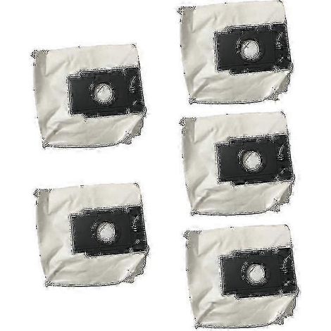 Lot de 5 sacs à poussière de rechange pour aspirateur robot TCL Sweeva 6500