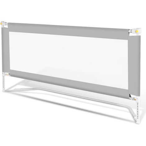 Randaco 200cm Barrière de Sécurité Enfant Lit Barrière de lit pour enfant barrière de sécurité pour lit enfant  barrière de protection de lit