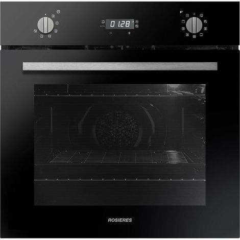 Rosieres – Four encastrable chaleur tournante 70L – Nettoyage pyrolyse – Classe A – 7 modes de cuisson – Programmateur Préco Touch (1/5)