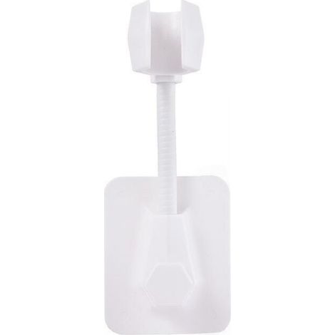 Adjustable wall bracket for handheld shower head (no nails required) (1/5)