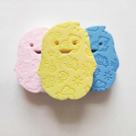 Lot de 3 éponges de bain pour enfants ( ) (1/4)
