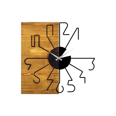 Reloj de pared MADERA decorativa alternativo