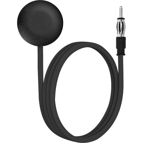 S-giant Antenne radio FM universelle pour pare-brise de voiture avec fiche DIN 3 m Câble d'extension pour véhicule voiture camion SUV Radio stéréo (1/5)