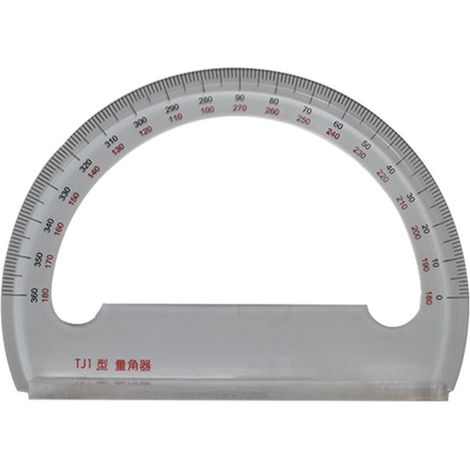 Rapporteur D'angle Transparent En Plastique Pour Bateaux Camping Cars Et Mesure Industrielle (1/4)