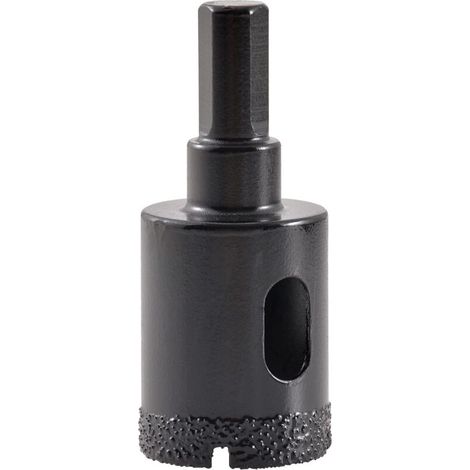Diamantbohrer für gelötete Kernlochsäge 25 mm, Hohllochschneider für Glas, Porzellan, Fliesen, Marmor, Keramik, Granit