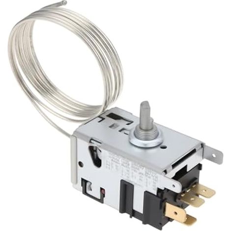 VGOL 1 Pièce Thermostat de Réfrigérateur 077B3642 Capillaire 6,3 mm Compatible avec Danfoss Réfrigérateurs (1/5)
