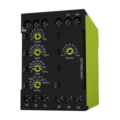 Relé de monitorización Tele v4im100al20 24-240 V AC/DC 8 A
