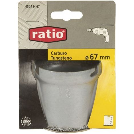 CORONA CARBURO TUNGSTENO RATIO 67MM - EHLIS