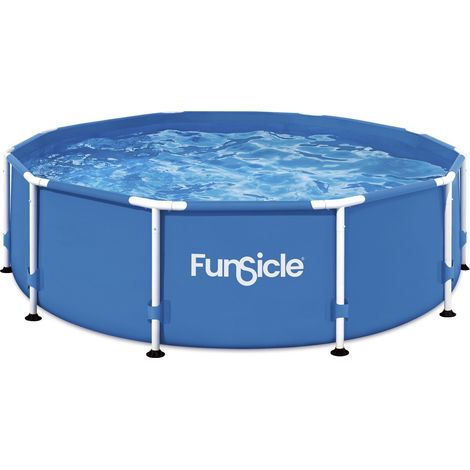 Piscina tubular redonda "Auria" - 305 x 76 cm - Azul