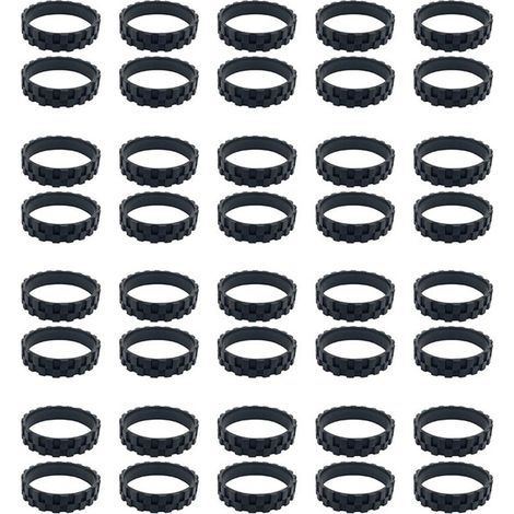 Kit di accessori da 40 pezzi per S5/T6/T7, comprensivo di ricambi per ruote, pneumatici e involucri esterni dei robot aspirapolvere.