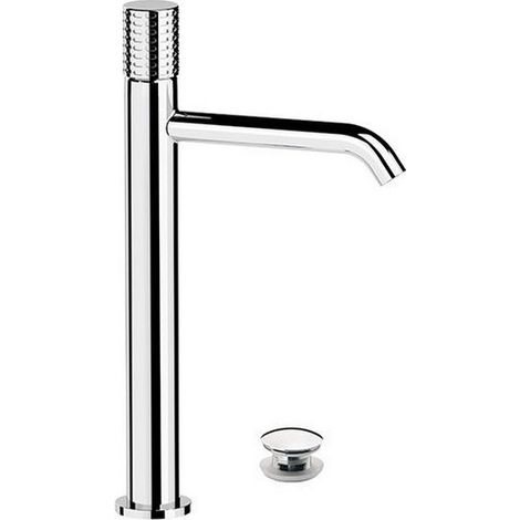 Miscelatore alto per lavabo con scarico click-clack e troppo pieno - serie Celebrity (1/2)